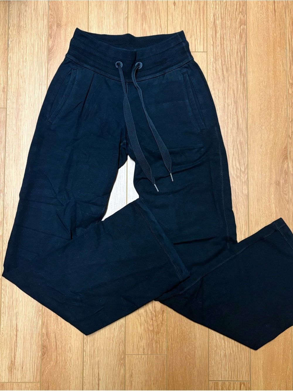 lululemon athletica Women's Black Straight Leg Pants
